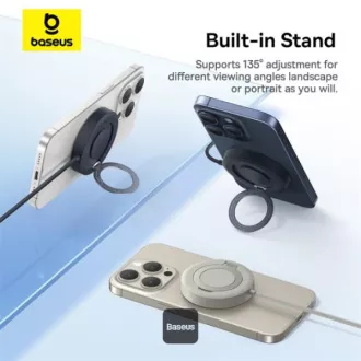 Pad magnetic de încărcare fără fir Baseus Simple Mini4 Qi2 15W Aur Pad magnetic de încărcare fără fir Baseus Simple Mini4 Qi2 15W Aur