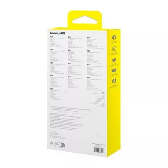 Hub Baseus Seria 2 USB 6 în 1 (USB-C/HDMI4K60Hz/USB-C(10Gbps)/USB-A(10Gbps)/RJ45/USB-C(PD) gri