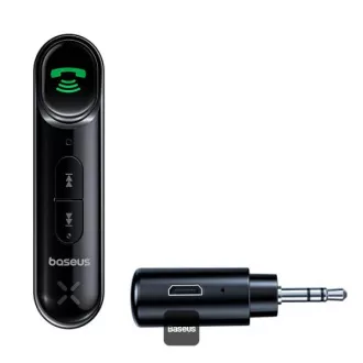 Adaptor audio Bluetooth Baseus Qiyin Negru