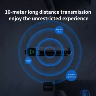 Adaptor audio Bluetooth Baseus Qiyin Negru