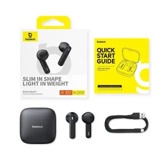 Căști Bluetooth Baseus Bowie E16 negre