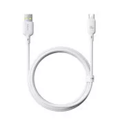 Cablu de încărcare rapidă Baseus Silky USB/USB-C 1m 100W alb