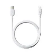 Cablu de încărcare rapidă Baseus Silky USB/USB-C 1m 100W alb