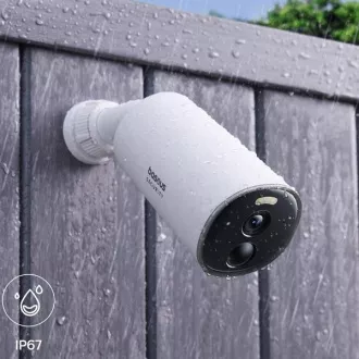 Cameră de securitate exterioară Baseus B1 2K albă