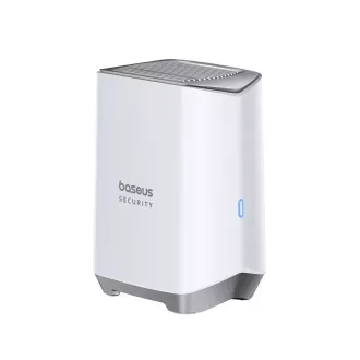 Cameră de supraveghere exterioară Baseus S1 Pro 3K (set de 2 buc. ++ stație centrală) albă