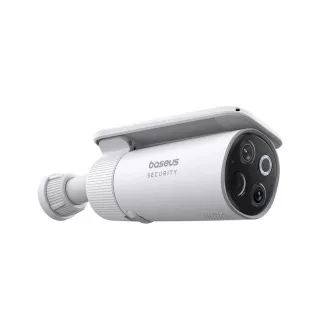 Cameră de supraveghere exterioară Baseus S1 Pro 3K (set de 2 buc. ++ stație centrală) albă