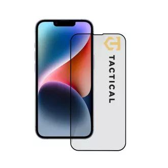 Protecție tactică din sticlă 5D pentru Apple iPhone 13/13 Pro/14/16e/17e, neagră
