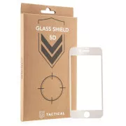 Sticla tactica 5D iPhone 7/8/SE2020/SE2022 alb