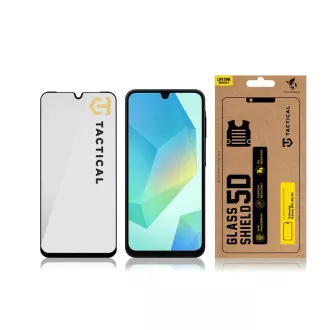 Protecție de protecție Tactical Glass Shield 5D pentru Samsung Galaxy A16 4G/5G / A26 5G Negru