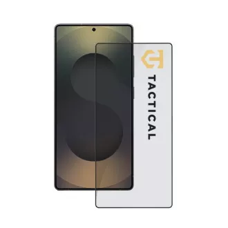 Protecție de protecție Tactical Glass Shield 5D pentru Samsung Galaxy S25 Ultra, neagră