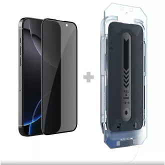 Sticlă temperată Nillkin 0,25 mm Guardian 2.5D pentru Apple iPhone 16 Pro negru Sticlă temperată Nillkin 0,25 mm Guardian 2.5D pentru Apple iPhone 16 Pro negru