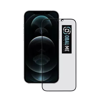OBAL:ME Privacy 5D Sticlă temperată pentru Apple iPhone 12/12 Pro Negru