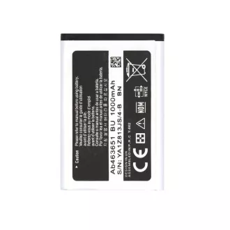 Baterie Samsung AB463651BE Li-Ion 1000mAh (OEM) Baterie Samsung AB463651BE Li-Ion 1000mAh (OEM)