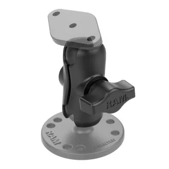Suporturi RAM cu braț scurt, metalice, pentru știfturi sferice de 1" (lungime totală 60 mm), RAM-B-201U-A Suporturi RAM cu braț scurt, metalice, pentru știfturi sferice de 1" (lungime totală 60 mm), RAM-B-201U-A