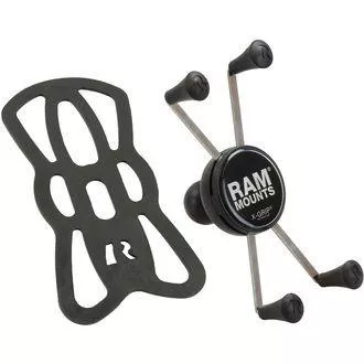 Suport universal RAM Mounts X-Grip pentru telefoane mari cu articulație sferică de 1", RAM-HOL-UN10BU