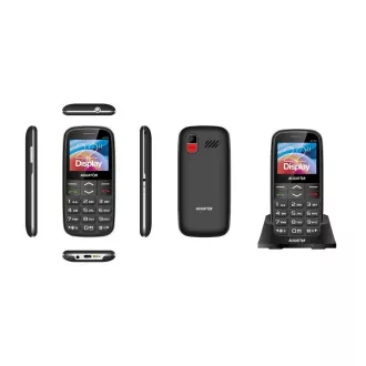 ALIGATOR A770 Senior negru + încărcător de birou