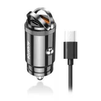 Mini încărcător auto Aligator Power Delivery 30W, USB-C + USB-A, cablu USB-C/USB-C Mini încărcător auto Aligator Power Delivery 30W, USB-C + USB-A, cablu USB-C/USB-C