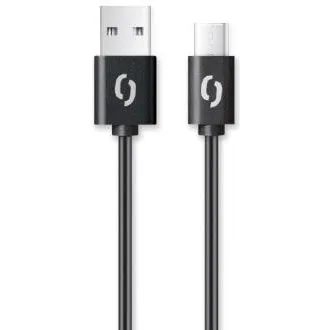 ALIGATOR Cablu de date 2A, USB-C negru ALIGATOR Cablu de date 2A, USB-C negru