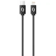 ALIGATOR Cablu de date POWER 3A, USB-C/negru fulger