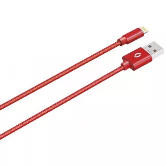ALIGATOR PREMIUM Cablu de date 2A, Roșu fulger