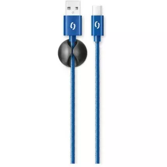 ALIGATOR PREMIUM Cablu de date 2A, USB-C albastru ALIGATOR PREMIUM Cablu de date 2A, USB-C albastru