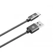 Cablu ALIGATOR PREMIUM 2A, Micro USB 50cm, negru