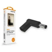 Adaptor de alimentare Aligator USB-C 5,5 x 2,1 mm pentru laptopuri Acer/Compaq/HP/Fujitsu/Toshiba