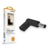 Adaptor de alimentare Aligator USB-C 5,5 x 2,1 mm pentru laptopuri Acer/Compaq/HP/Fujitsu/Toshiba