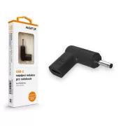 Adaptor de alimentare Aligator USB-C 3,0 x 1,0 mm pentru laptopuri Acer/Samsung