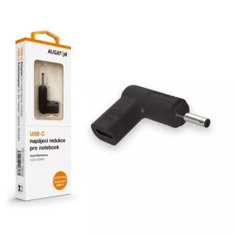 Adaptor de alimentare Aligator USB-C 3,0 x 1,0 mm pentru laptopuri Acer/Samsung