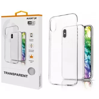ALIGATOR Caz transparent Apple iPhone 12/12 ALIGATOR Caz transparent Apple iPhone 12/12