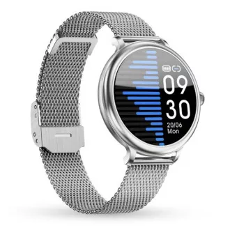 Curea metalica de schimb pentru ceas Aligator Grace 16mm, argintie