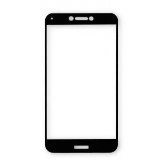 ALIGATOR Sticlă de protecție din sticlă călită PRINT negru, Huawei Y6 2019/Huawei Y6s/Honor 8A, adeziv pentru întregul ecran