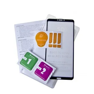 ALIGATOR Sticlă de protecție din sticlă călită PRINT negru, Huawei Y6 2019/Huawei Y6s/Honor 8A, adeziv pentru întregul ecran ALIGATOR Sticlă de protecție din sticlă călită PRINT negru, Huawei Y6 2019/Huawei Y6s/Honor 8A, adeziv pentru întregul ecran