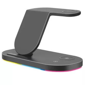 Aligator Smart Station S cu încărcare wireless 3in1, 15W