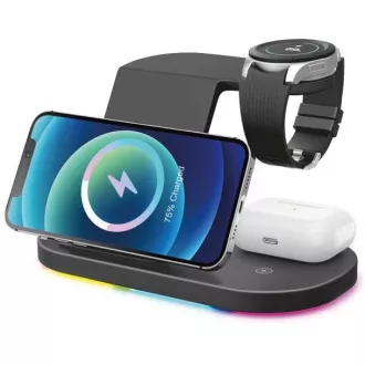 Aligator Smart Station S cu încărcare wireless 3in1, 15W