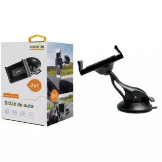 Suport auto Aligator HA02 2în1 cu brațe de presiune