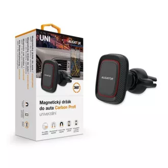 ALIGATOR Suport magnetic pentru mașină HA16 Carbon Profi, universal