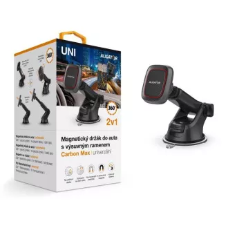 ALIGATOR Suport magnetic pentru mașină HA17 Carbon Max, universal