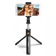 Selfie stick Bluetooth ALIGATOR HA12, negru