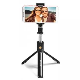 Selfie stick Bluetooth ALIGATOR HA12, negru
