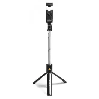 Selfie stick Bluetooth ALIGATOR HA12, negru