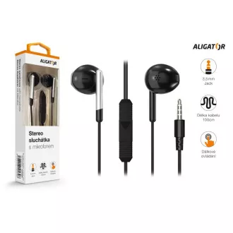 ALIGATOR AE008/Stereo/Jack/Fire/Negru ALIGATOR AE008/Stereo/Jack/Fire/Negru