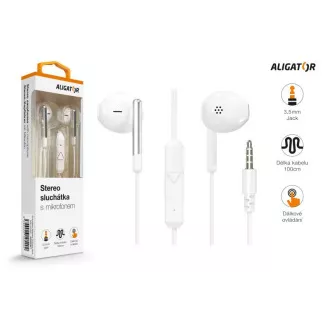 ALIGATOR AE008/Stereo/Jack/Fire/Alb ALIGATOR AE008/Stereo/Jack/Fire/Alb