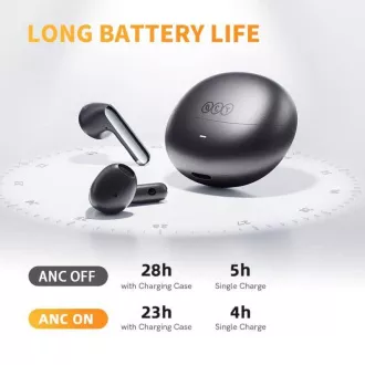 QCY - HT10 PRO+ AilyBuds, căști ANC, negru