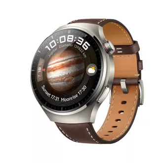 Huawei Watch 4 Pro / Titan / Bandă elegantă / maro