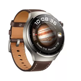 Huawei Watch 4 Pro / Titan / Bandă elegantă / maro