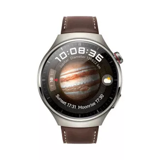 Huawei Watch 4 Pro / Titan / Bandă elegantă / maro