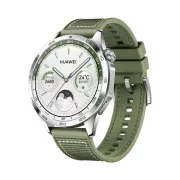 Huawei Watch GT 4/46mm/argintiu/Curea elegantă/verde