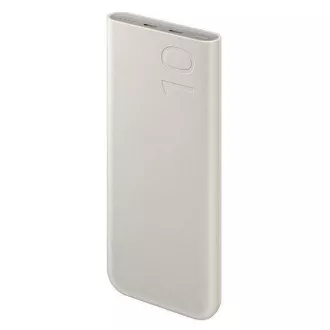 Samsung Powerbank 10.000 mAh cu încărcare super rapidă 25W, bej Samsung Powerbank 10.000 mAh cu încărcare super rapidă 25W, bej